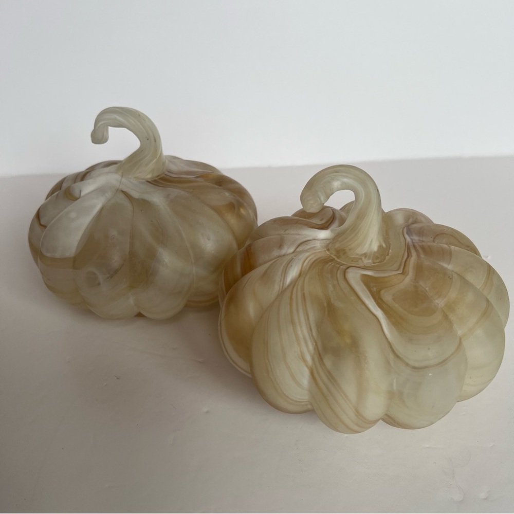 Blown Glass Pumpkins